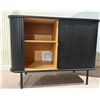 Image 1 : BNIB Sunday's - Easy Edge Sideboard Small Black Oak - 63 x 18 x 29 - Retail Price: $1,880.00 - SDB-S