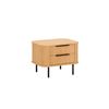 Image 1 : BNIB Sunday's - Easy Edge Nightstand Oak - 22 x 16 x 16 - Retail Price: $690.00 - SID-SH-001-024