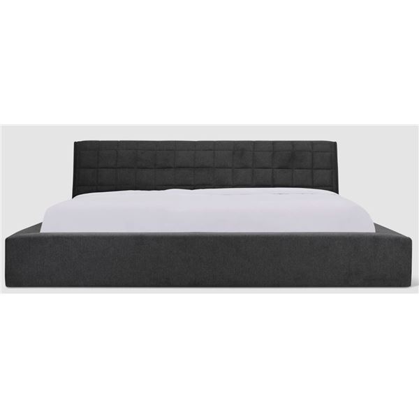 BNIB Sunday's - Quilt Storage Bed King Space Grey - BED-RN-033-041-0