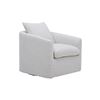 Image 3 : BNIB Sunday's - Sink In Swivel Lounge Chair Pearl - 35 x 36 x 33 - Retail Price: $1,590.00 - CHA-KQ