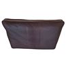 Image 4 : NEW Sunday's - Endless Summer Leather Cushion Brown - 27 x 30 x 33 - Retail Price: $1,280.00 - CHA