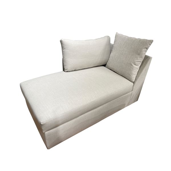 New - Article Light Gray 1-Pcs Left Chaise with Storage, H31" x W35" x D59" - without box