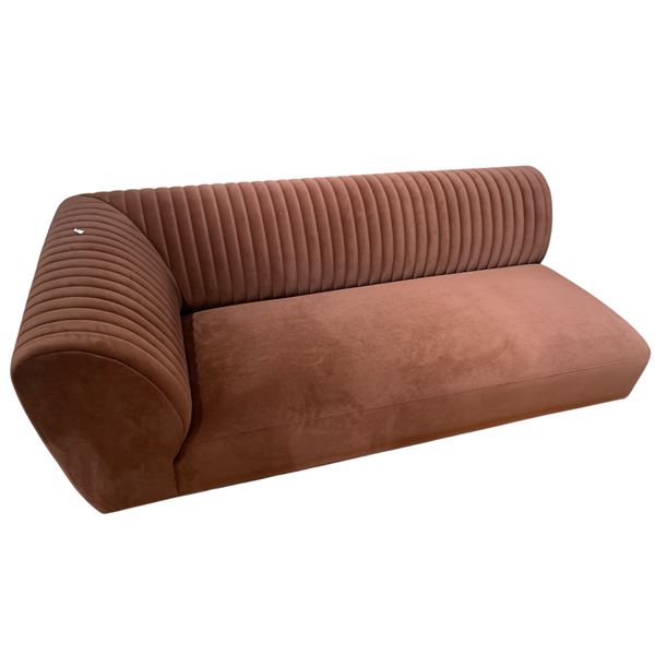 New - Moe's Zandro 1-Pcs Warm Brown Right-Arm Facing Sofa - without box (OA-1036-03-R-B) - without b