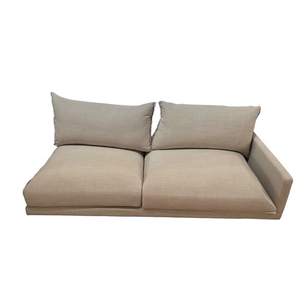 New - Moe's Jamara 1-Pcs Right Arm Facing Sofa - Sand Beige (UB-1016-29-R-A) - without box and legs