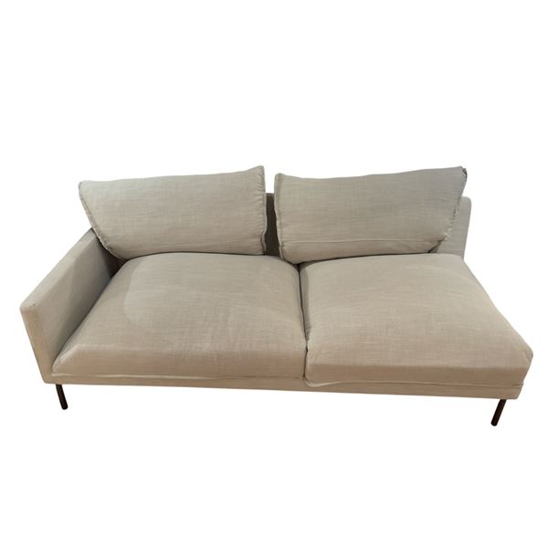 New - Moe's Jamara 1-Pcs Left Arm Facing Sofa - Sand Beige (UB-1016-29-L-A) - without box