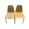 Image 1 : New - Article Set of 2 Svelti Dining Chair - Caramel Yellow, RV: $178 CAD