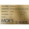 Image 2 : New - Moe's Arthur Accent Table Antique Copper, RV: $249 CAD (OT-1003-42)
