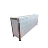 Image 2 : Modern White Sideboard Cabinet, H30.5 x W75" x D16.5"