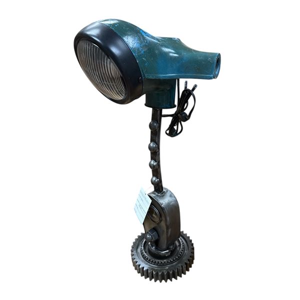 BNIB - Vintage Scooter Head Light Table Lamp, 43 x 23 x 65 cm (HD-8579N)