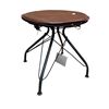 Image 1 : New - Counter Stool Leather Seat, H24" x W19" x 18" (IND001)