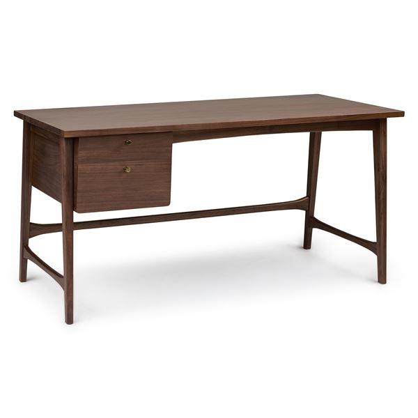 BNIB Article Krossa Walnut 58.5" Desk MDG0174 RV: $1199