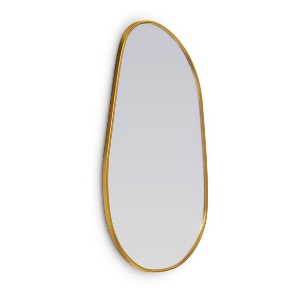 BNIB Article Calvet Wall Mirror Brass ART4851 RV: $399