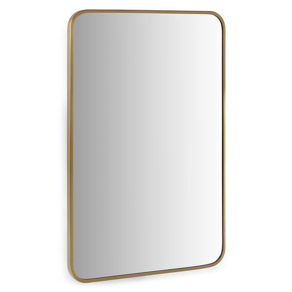 BNIB Article Mansfield Rectangle Wall Mirror Brass RV: $249