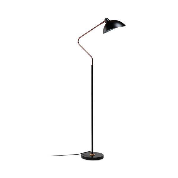 BNIB Article Leap Floor Lamp Matte Black & Copper RV: $139