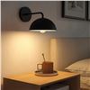 Image 2 : BNIB Article Black Gemma Sconce Ceiling Light RV: $139