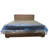 Image 1 : King Size Modern Upholstered Platform Bed