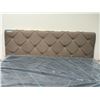 Image 3 : King Size Modern Upholstered Platform Bed