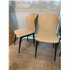 Image 2 : Set of 4 contemporary dining chairs wingback