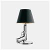 Image 4 : BNIB - 12in Handgun style chrome table lamp