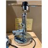 Image 2 : BNIB - 12in Handgun style chrome table lamp (Includes Shade - Refer to last image)