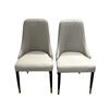 Image 1 : Set of 2 Judy Diamond Stitch Dining Chairs