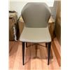 Image 3 : Set of 2 faux leather dining chairs