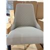 Image 2 : Set of 6 new in box contemporary faux leather dining chairs