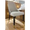 Image 2 : Set of 6 new in box contemporary faux leather dining chairs