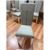 Image 3 : Set of 5 tall back contemporary dining chairs