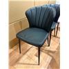 Image 2 : Set of 2 Ariel black dining chairs