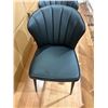 Image 3 : Set of 2 Ariel black dining chairs