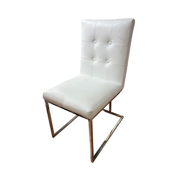 Set of 3 Modern Button Tufted dining chairs