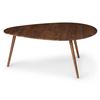 Image 2 : BNIB Article Amoeba 42.5" Coffee Table Wild Walnut RV: $399