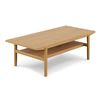 Image 1 : BNIB Article Cooper 51" Rectangular Coffee Table Natural Oak RV: $529