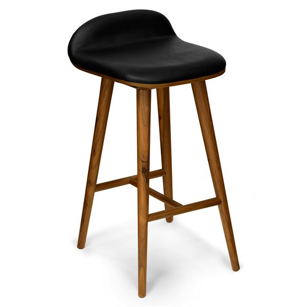 BNIB Article Sede Counter Stool Black Walnut RV: $399