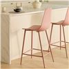 Image 2 : BNIB Article Svelti Counter Stool Dusty Pink RV: $139