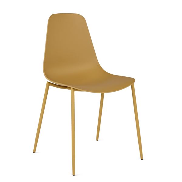 BNIB Article Svelti Dining Chair Caramel Yellow (2) RV: $89/ea