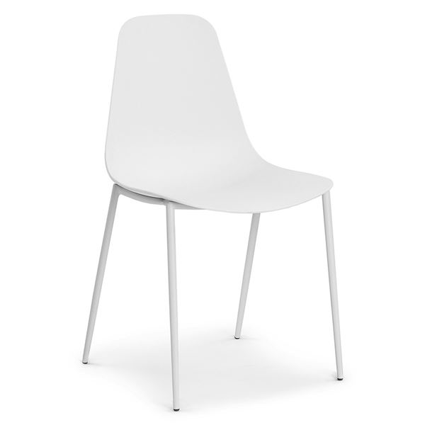 BNIB Article Svelti Dining Chair Pure White (2) RV: $89/ea
