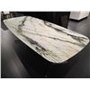 Image 2 : Natuzzi - New Campus Dining Table - RV: $18,850 CAD - Made in Italy - Calacatta Green, H29" x W98" x