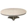 Image 1 : Sandy's - New Cinema Dining Table - RV: $3115 CAD - H30" x W78" x D44" (Extension Leaf is missing)