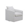 Image 2 : New Sundays's - Sink In Swivel Lounge Chair Pearl - 35 x 36 x 33 - Retail Price: $1,590.00 - CHA-KQ