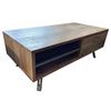 Image 3 : BNIB Edward Wood Coffee Table - Retails: $699 - Size: 47?(L)X24?(D)X18?(H)