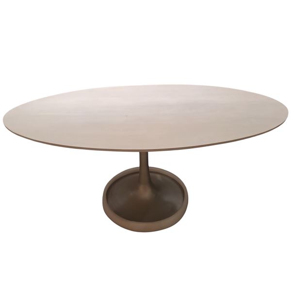 New Oval Dining Table, H30" x W71" x 39" (store display item without box
