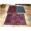Image 1 : Group of 3 Persian Rugs - 4 x 2.8 ft - 3.2 x 2.2ft - 4 x 2.8ft