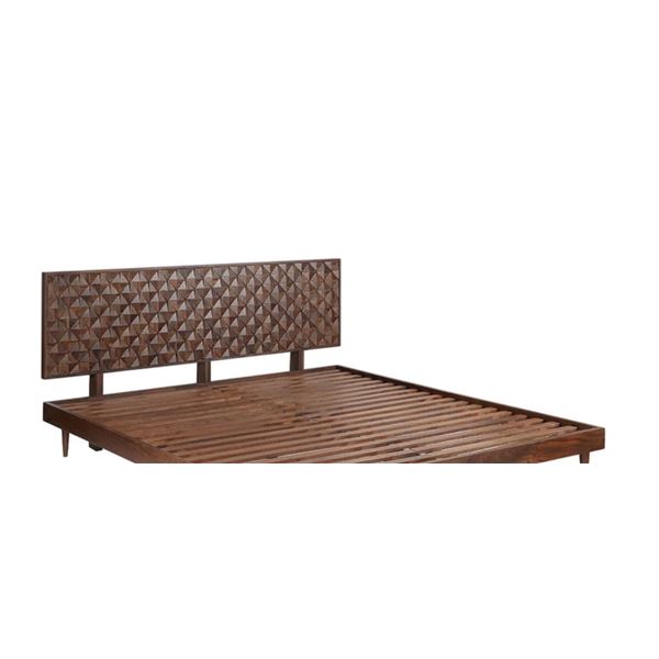 Moes Pablo Queen Bed Brown Headboard & Footboard