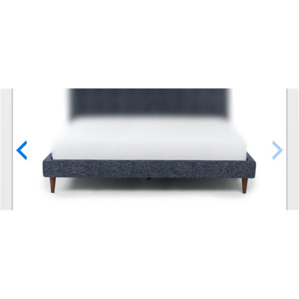 Article Sven King Bed - Headboard & Side Rails (Missing Footboard)
