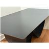 Image 2 : Infinity Dining Table Black (79"x40")