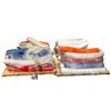 Image 1 : Large Group - 5 Pallets of Misc. Fabrics - various sizes & Colours - Total 65+ Rolls