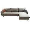 Image 3 : New - Moe's Right Hand Facinng Grey Sectional - 114" x 28" x 66"