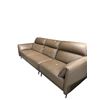 Image 2 : New - Leather Modular Sofa Brown - RV: $3499 CAD - 100" x 38" x 35"
